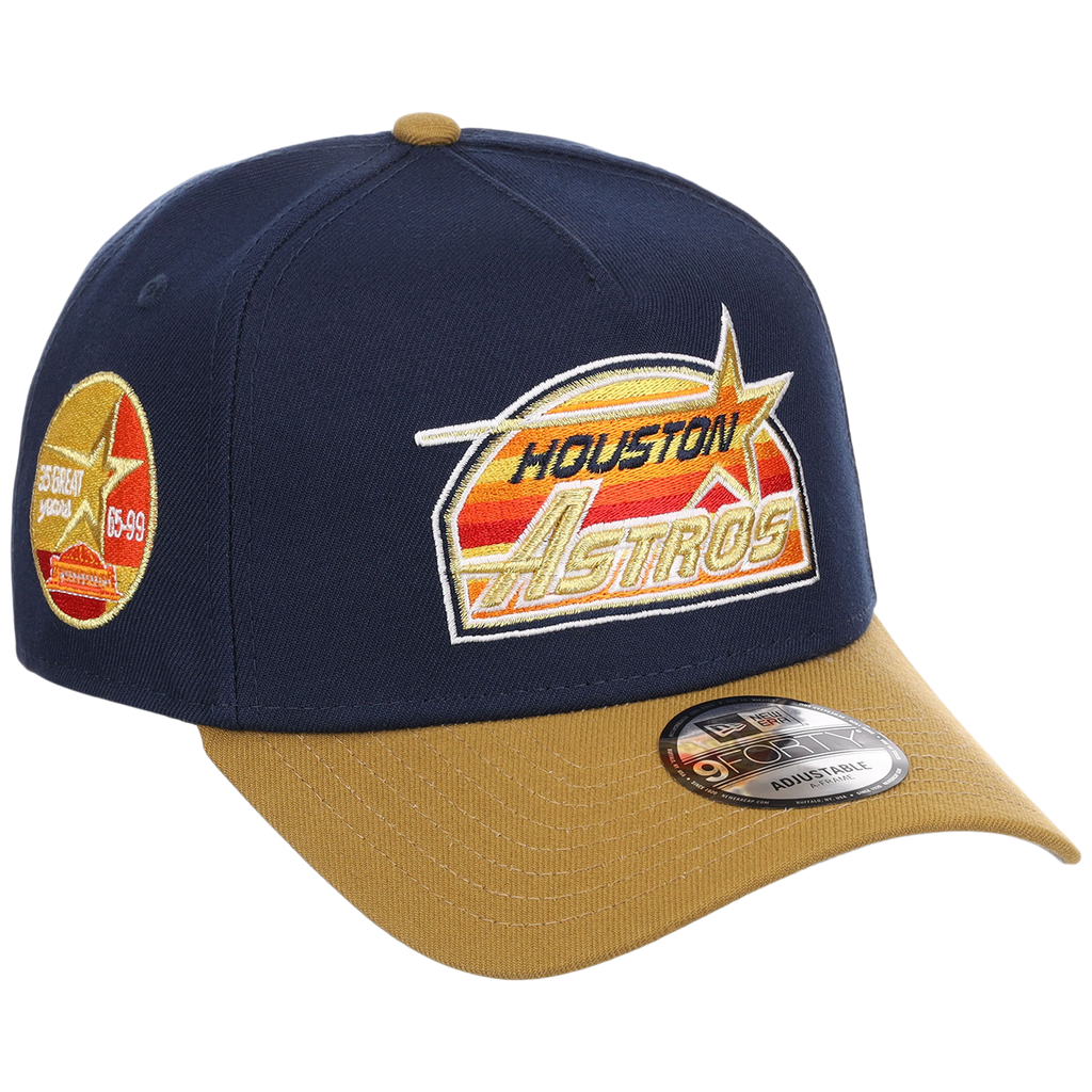 Houston Astros Space City Sunrise - New Era 9FORTY Blue/Gold