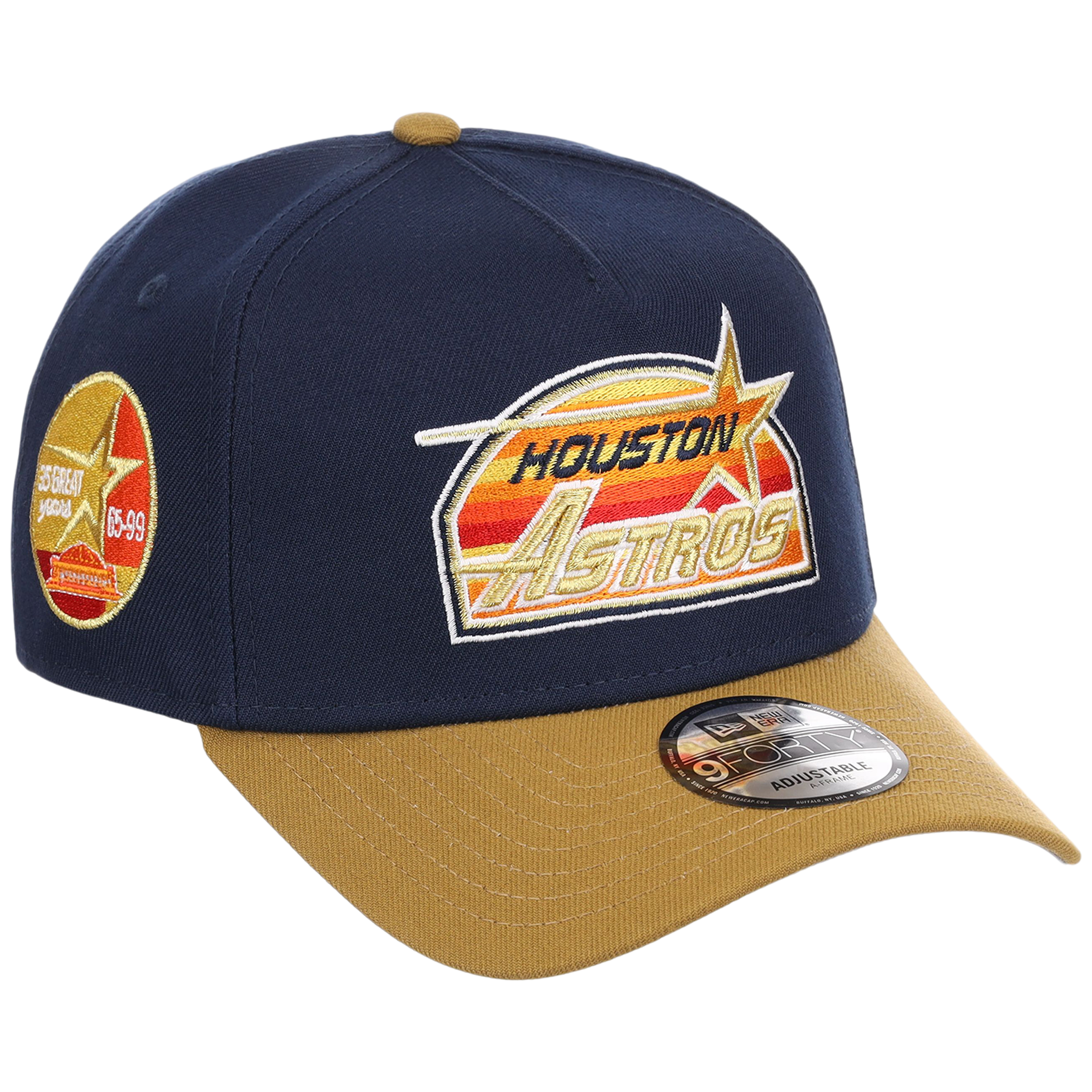 Houston Astros Space City Sunrise - New Era 9FORTY Blue/Gold
