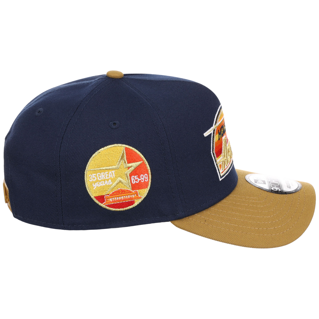 Houston Astros Space City Sunrise - New Era 9FORTY Blue/Gold