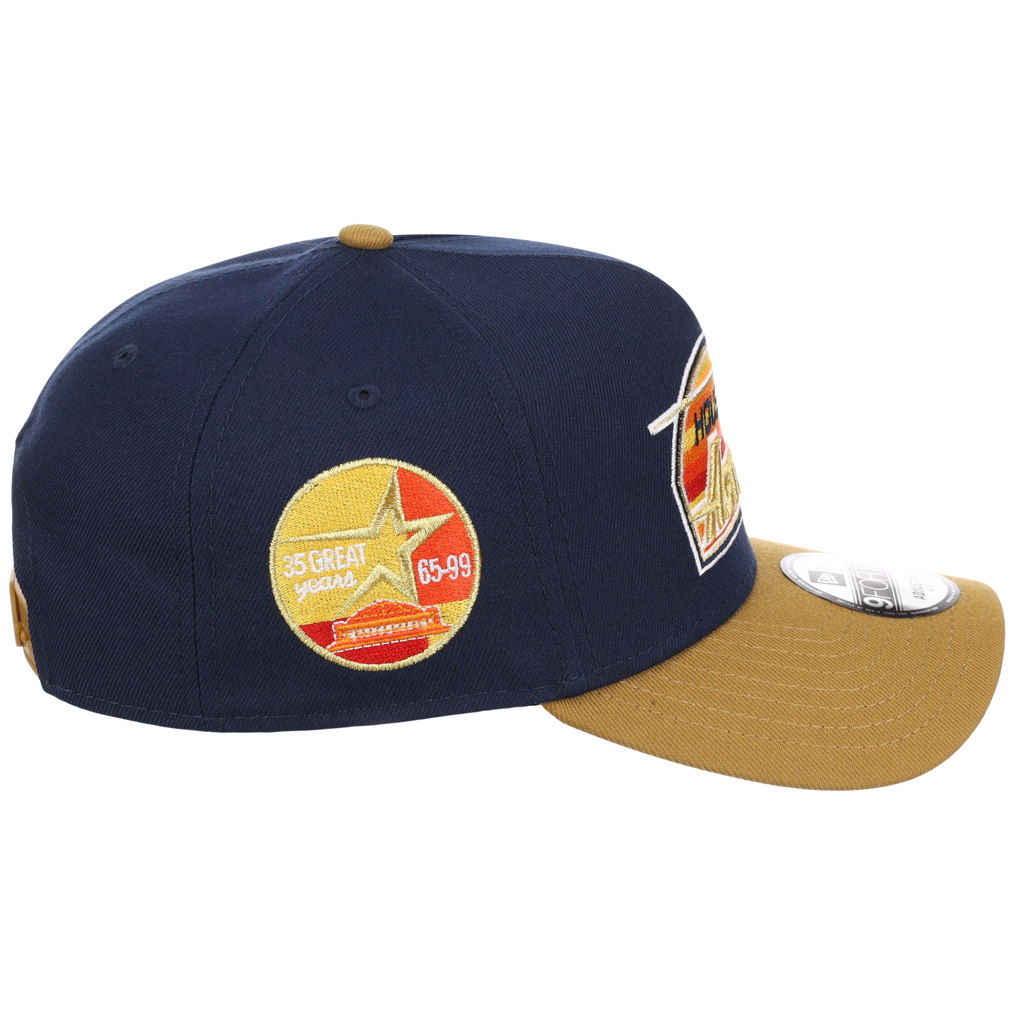 Houston Astros Space City Sunrise - New Era 9FORTY Blue/Gold