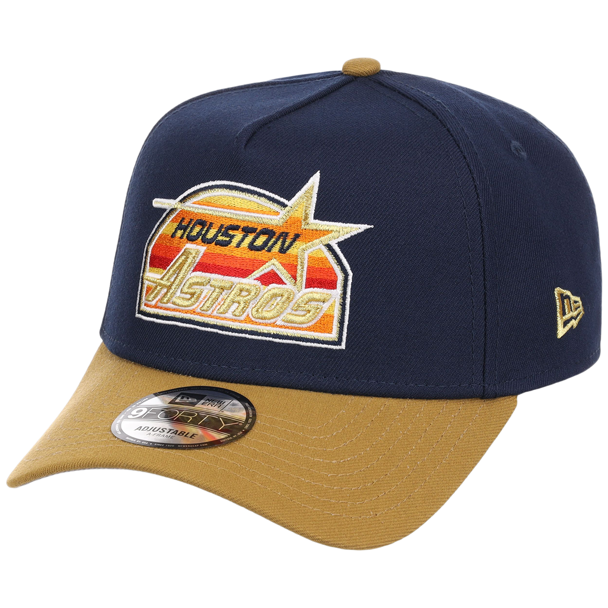 Houston Astros Space City Sunrise - New Era 9FORTY Blue/Gold