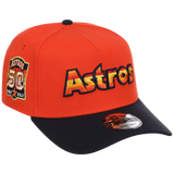 Houston Astros Space City Sunrise - New Era 9FORTY Orange/Navy