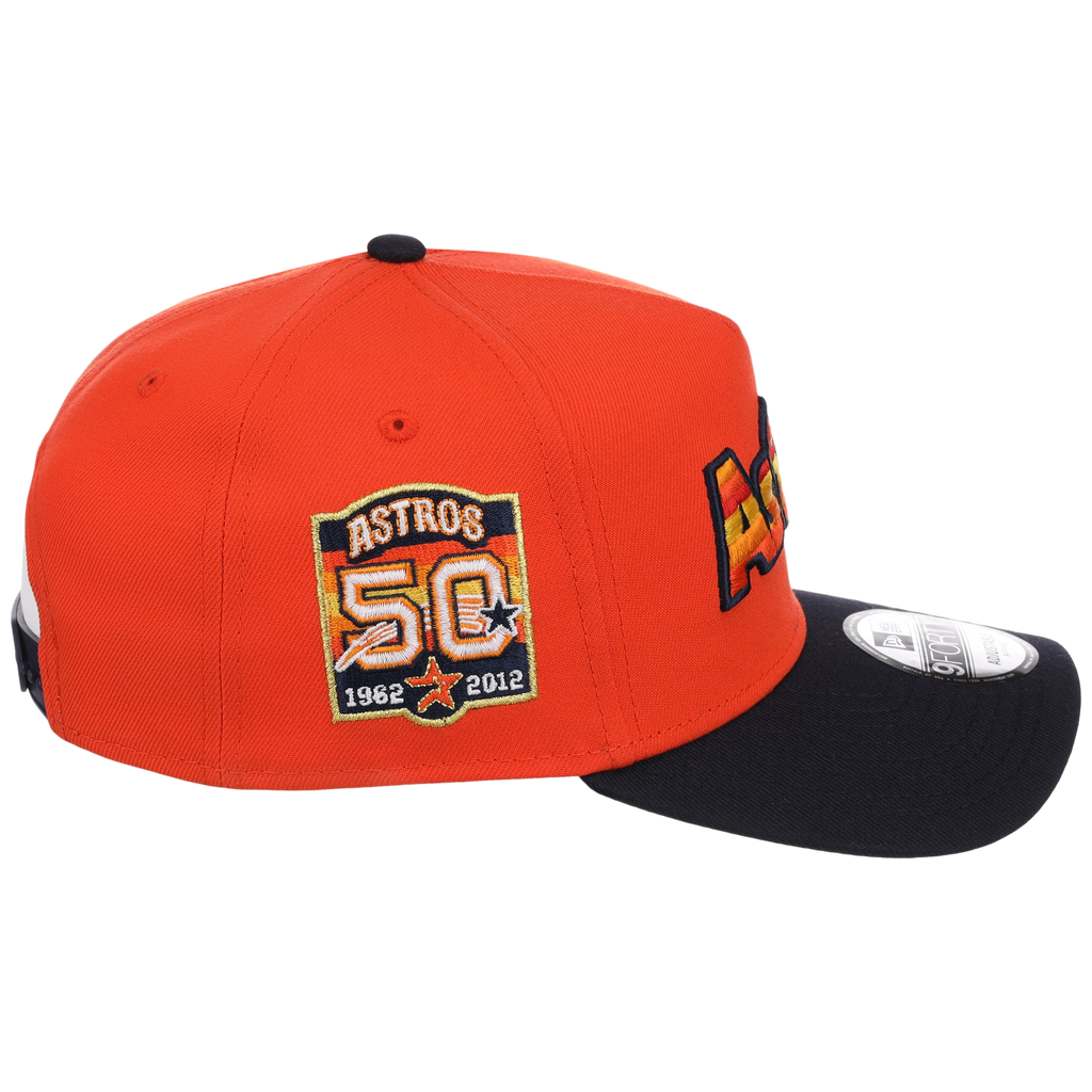 Houston Astros Space City Sunrise - New Era 9FORTY Orange/Navy