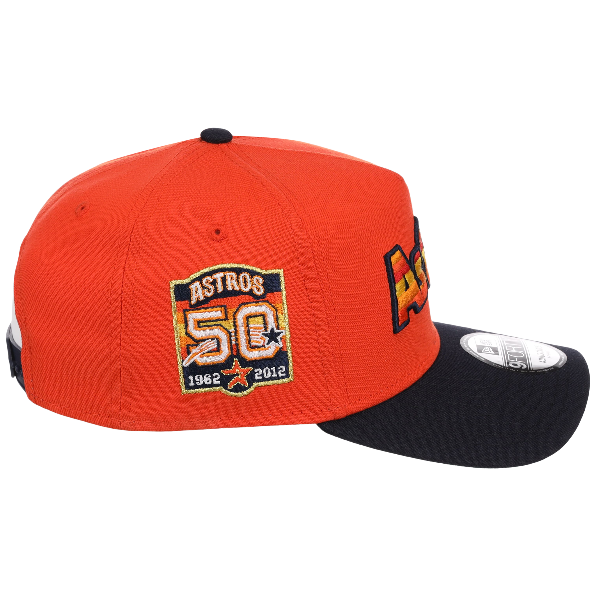 Houston Astros Space City Sunrise - New Era 9FORTY Orange/Navy