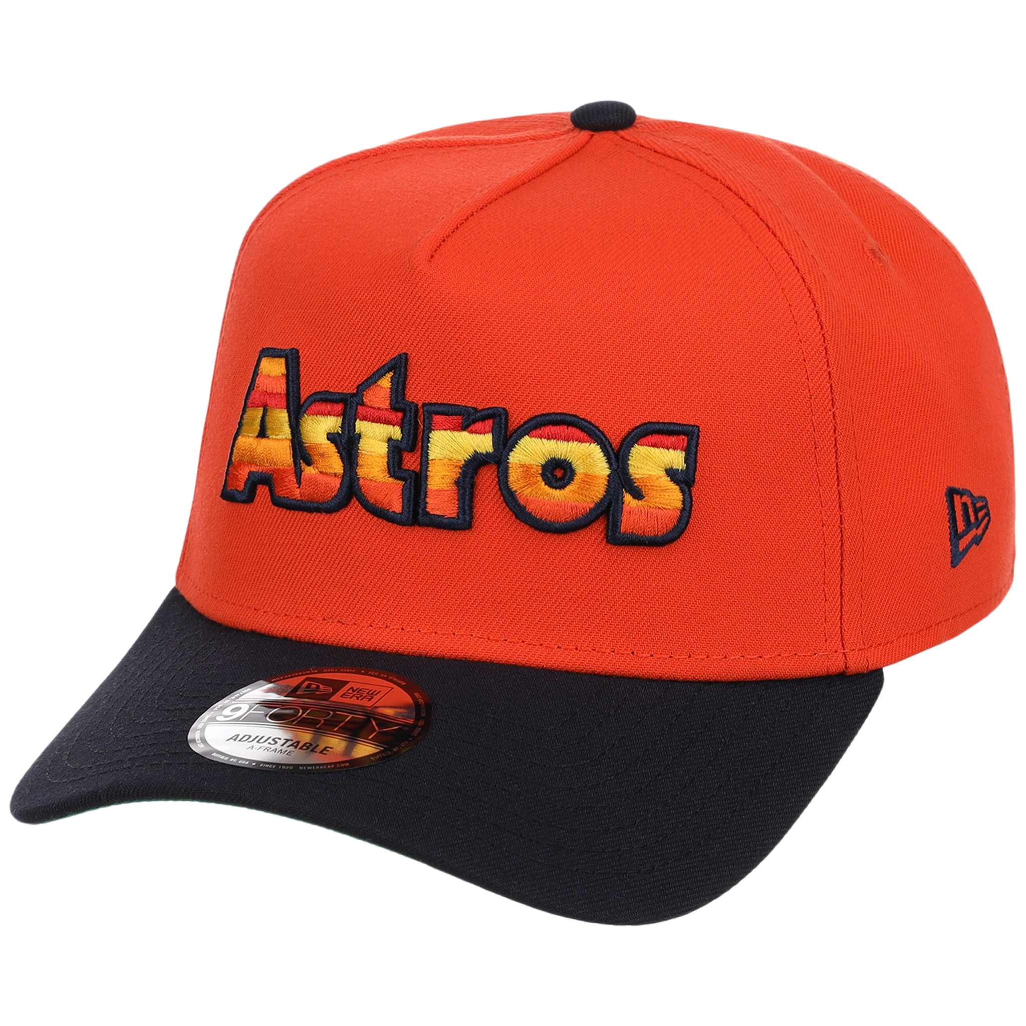 Houston Astros Space City Sunrise - New Era 9FORTY Orange/Navy