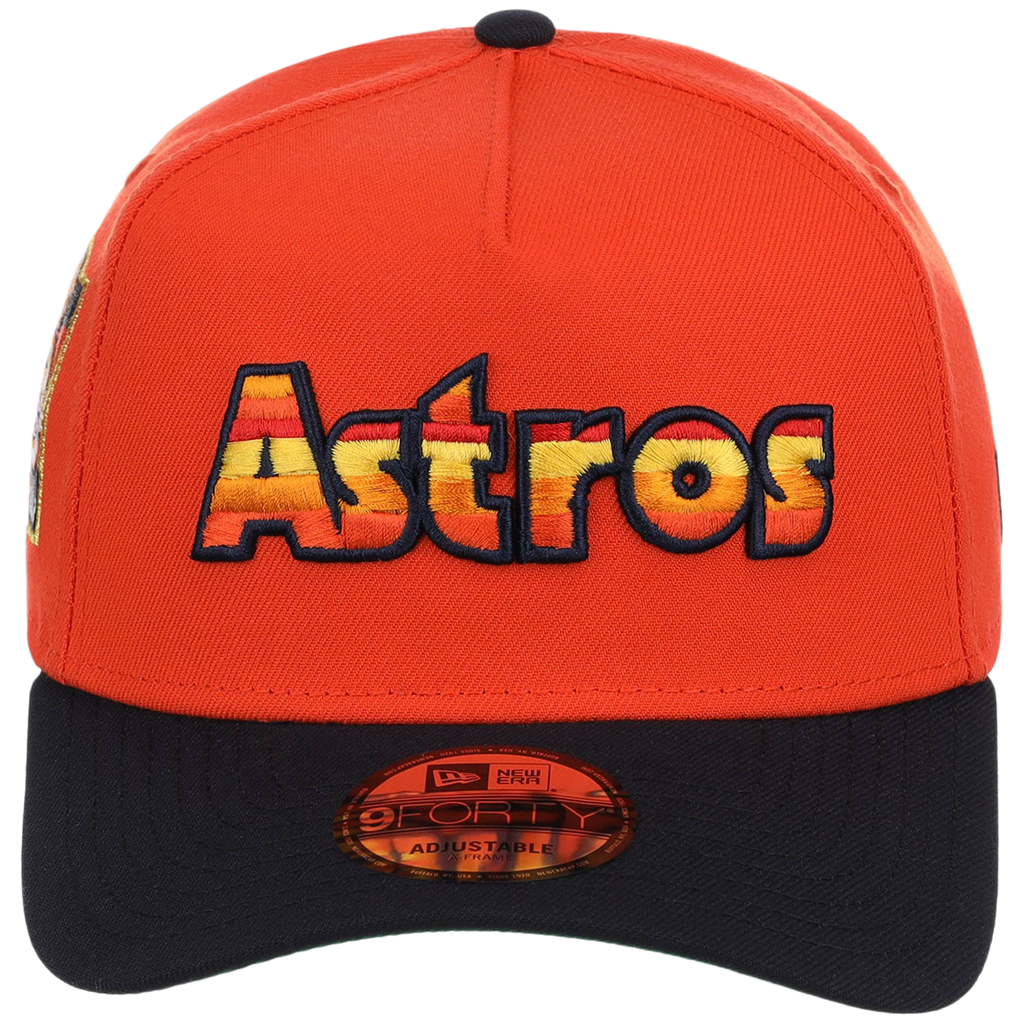 Houston Astros Space City Sunrise - New Era 9FORTY Orange/Navy