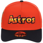 Houston Astros Space City Sunrise - New Era 9FORTY Orange/Navy