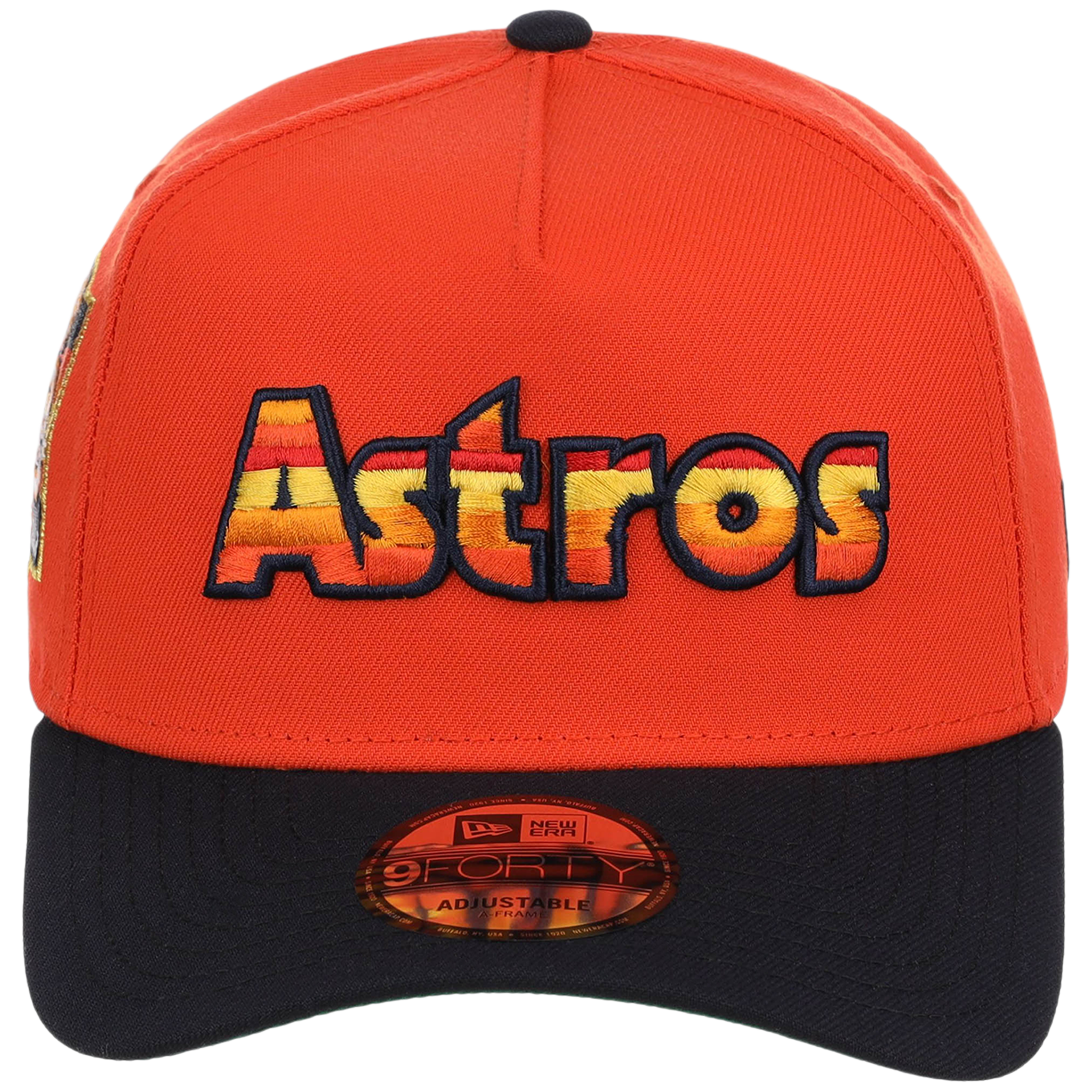 Houston Astros Space City Sunrise - New Era 9FORTY Orange/Navy