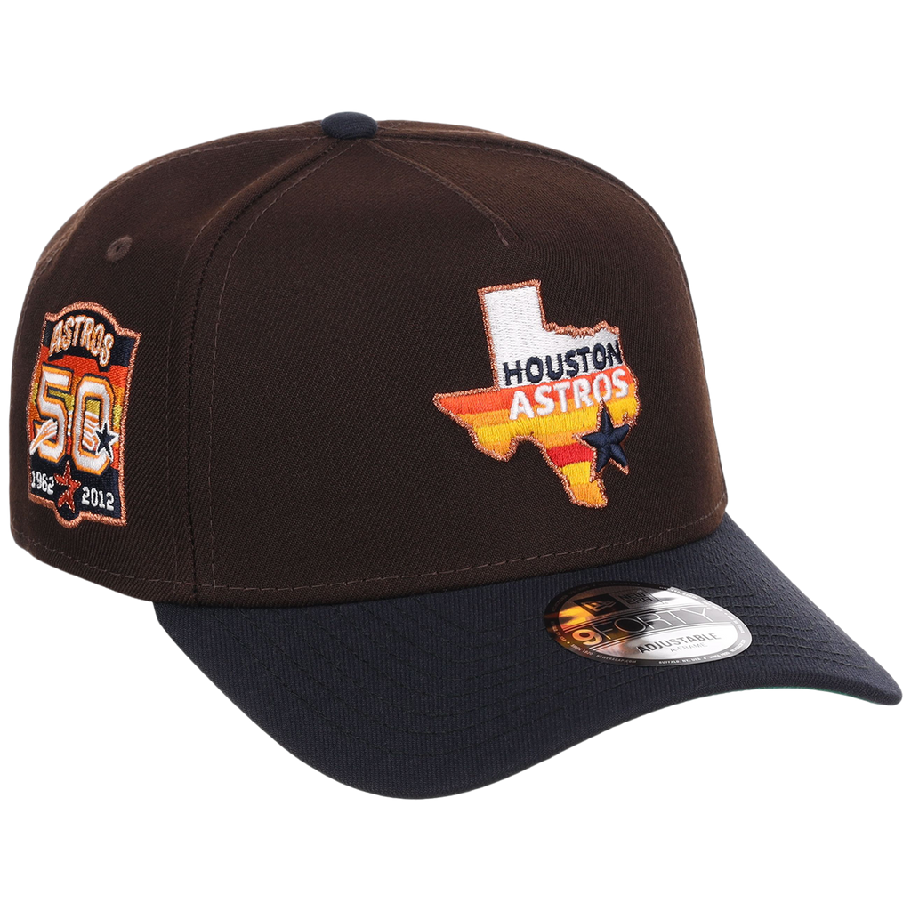 Houston Astros Space City Sunrise - New Era 9FORTY Brown/Blue