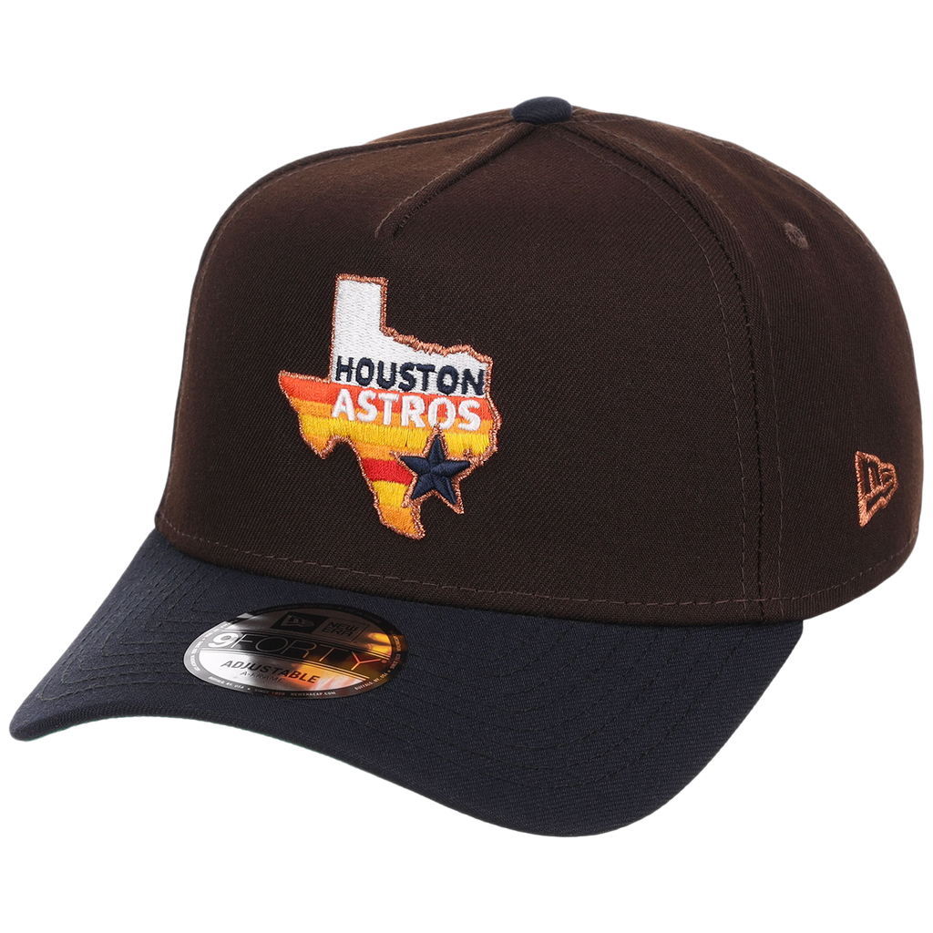 Houston Astros Space City Sunrise - New Era 9FORTY Brown/Blue
