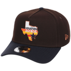 Houston Astros Space City Sunrise - New Era 9FORTY Brown/Blue