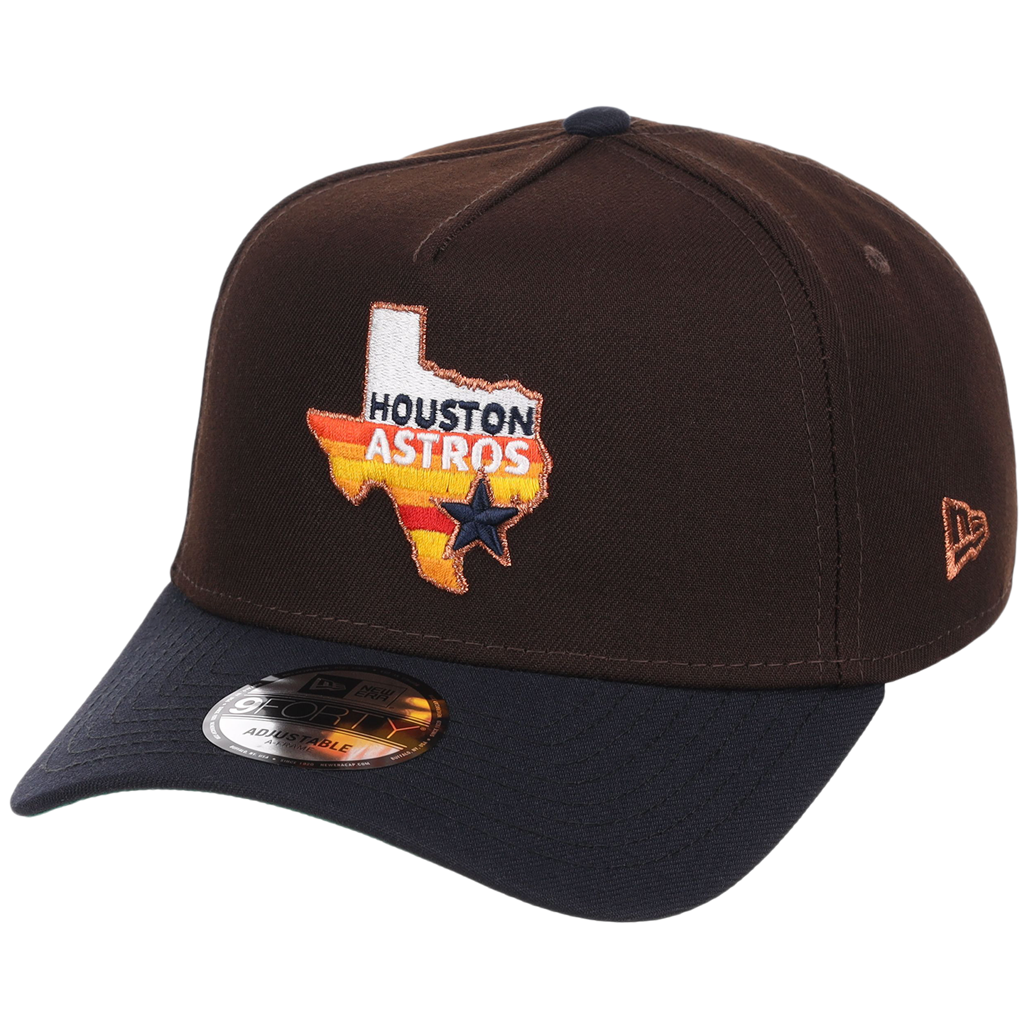 Houston Astros Space City Sunrise - New Era 9FORTY Brown/Blue