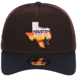 Houston Astros Space City Sunrise - New Era 9FORTY Brown/Blue