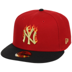 New York Yankees The Chamber New Era 59FIFTY - Red/Black
