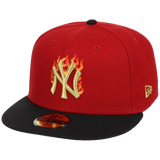 New York Yankees The Chamber New Era 59FIFTY - Red/Black
