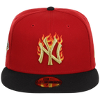 New York Yankees The Chamber New Era 59FIFTY - Red/Black