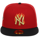 New York Yankees The Chamber New Era 59FIFTY - Red/Black
