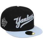 New York Yankees The Chamber New Era 59FIFTY - Black/Light Blue