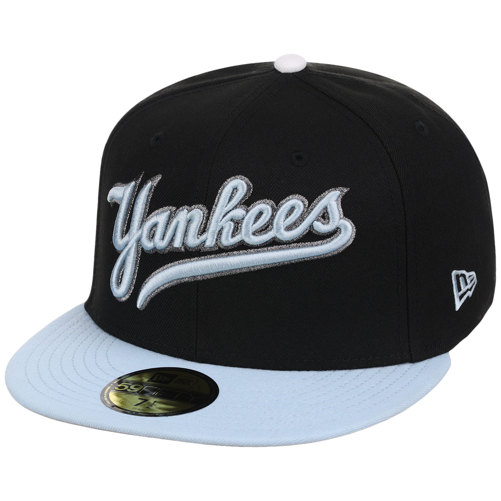 New York Yankees The Chamber New Era 59FIFTY - Black/Light Blue