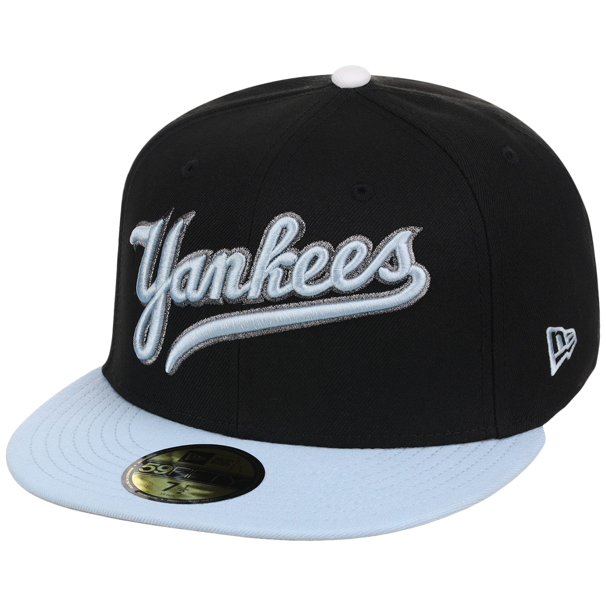 New York Yankees The Chamber New Era 59FIFTY - Black/Light Blue