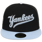 New York Yankees The Chamber New Era 59FIFTY - Black/Light Blue