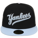 New York Yankees The Chamber New Era 59FIFTY - Black/Light Blue