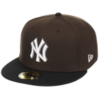 New York Yankees The Chamber New Era 59FIFTY - Walnut/Black