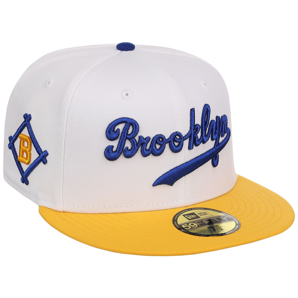Brooklyn Dodgers The Chamber New Era 59FIFTY - White/Golden Yellow