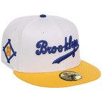 Brooklyn Dodgers The Chamber New Era 59FIFTY - White/Golden Yellow
