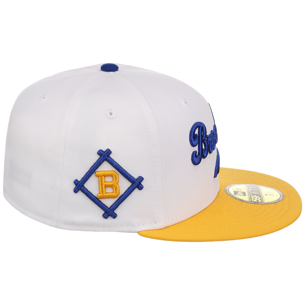 Brooklyn Dodgers The Chamber New Era 59FIFTY - White/Golden Yellow