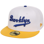 Brooklyn Dodgers The Chamber New Era 59FIFTY - White/Golden Yellow