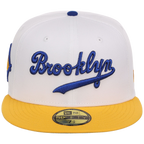 Brooklyn Dodgers The Chamber New Era 59FIFTY - White/Golden Yellow