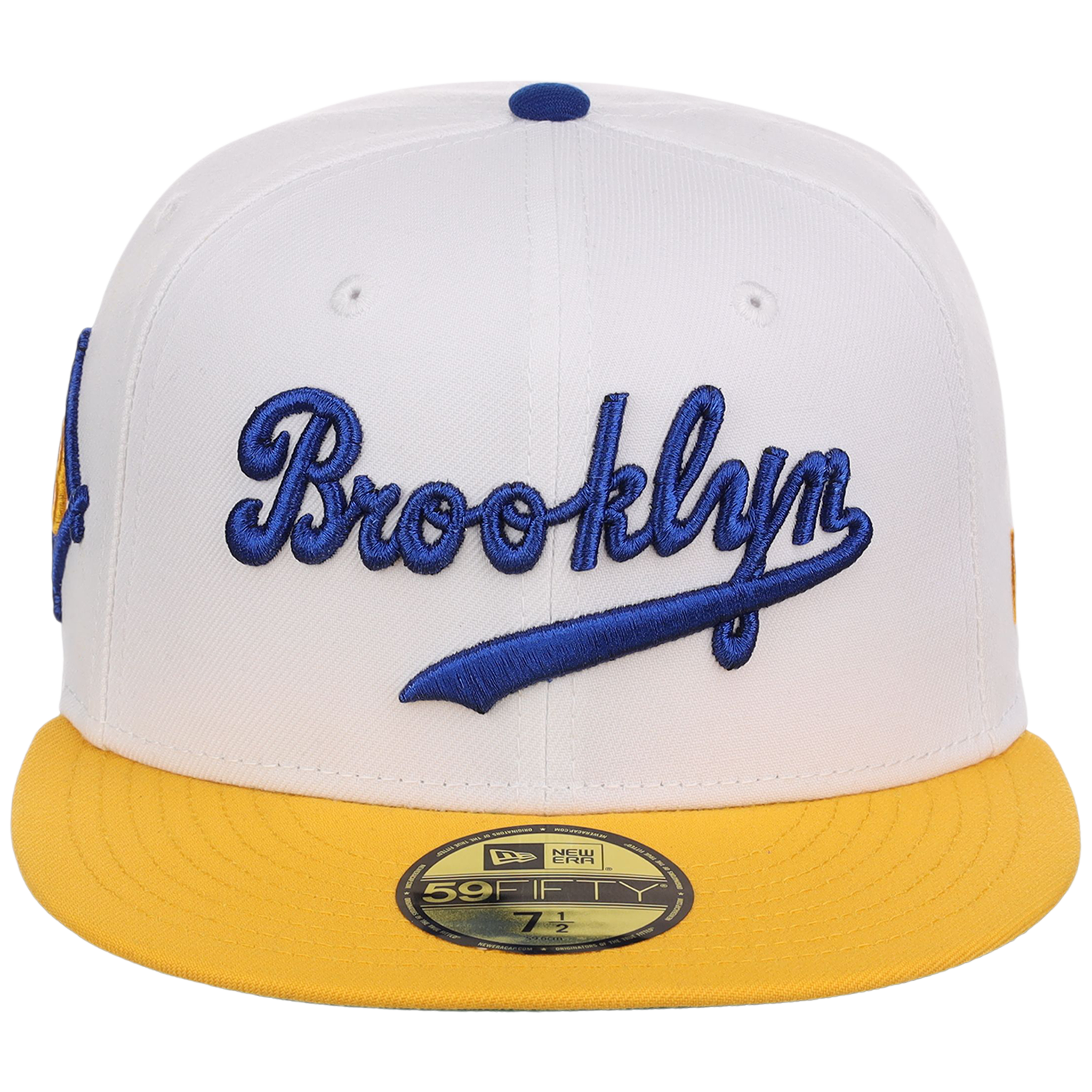 Brooklyn Dodgers The Chamber New Era 59FIFTY - White/Golden Yellow
