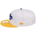 Brooklyn Dodgers The Chamber New Era 59FIFTY - White/Golden Yellow