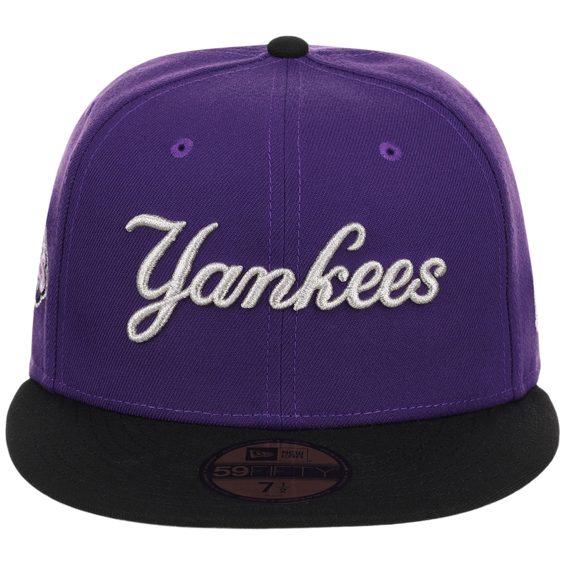 新品未使用 Back Channel NewEra 59FIFTY PURPLE New York Yankees The Chamber New Era 59FIFTY - Purple/Black