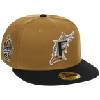 Florida Marlins The Chamber New Era 59FIFTY - Gold/Black