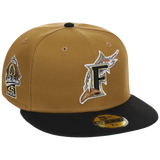 Florida Marlins The Chamber New Era 59FIFTY - Gold/Black