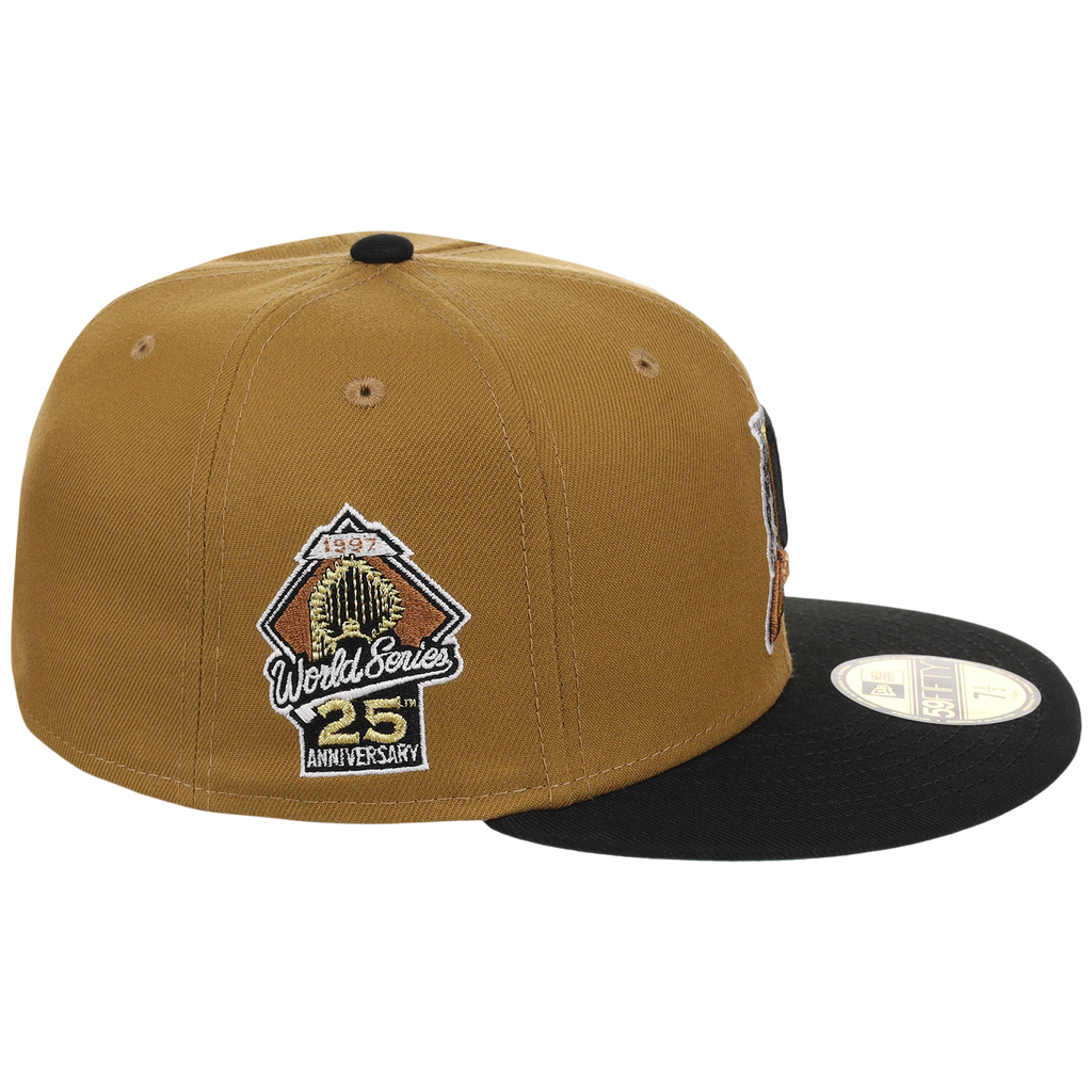 Florida Marlins The Chamber New Era 59FIFTY - Gold/Black