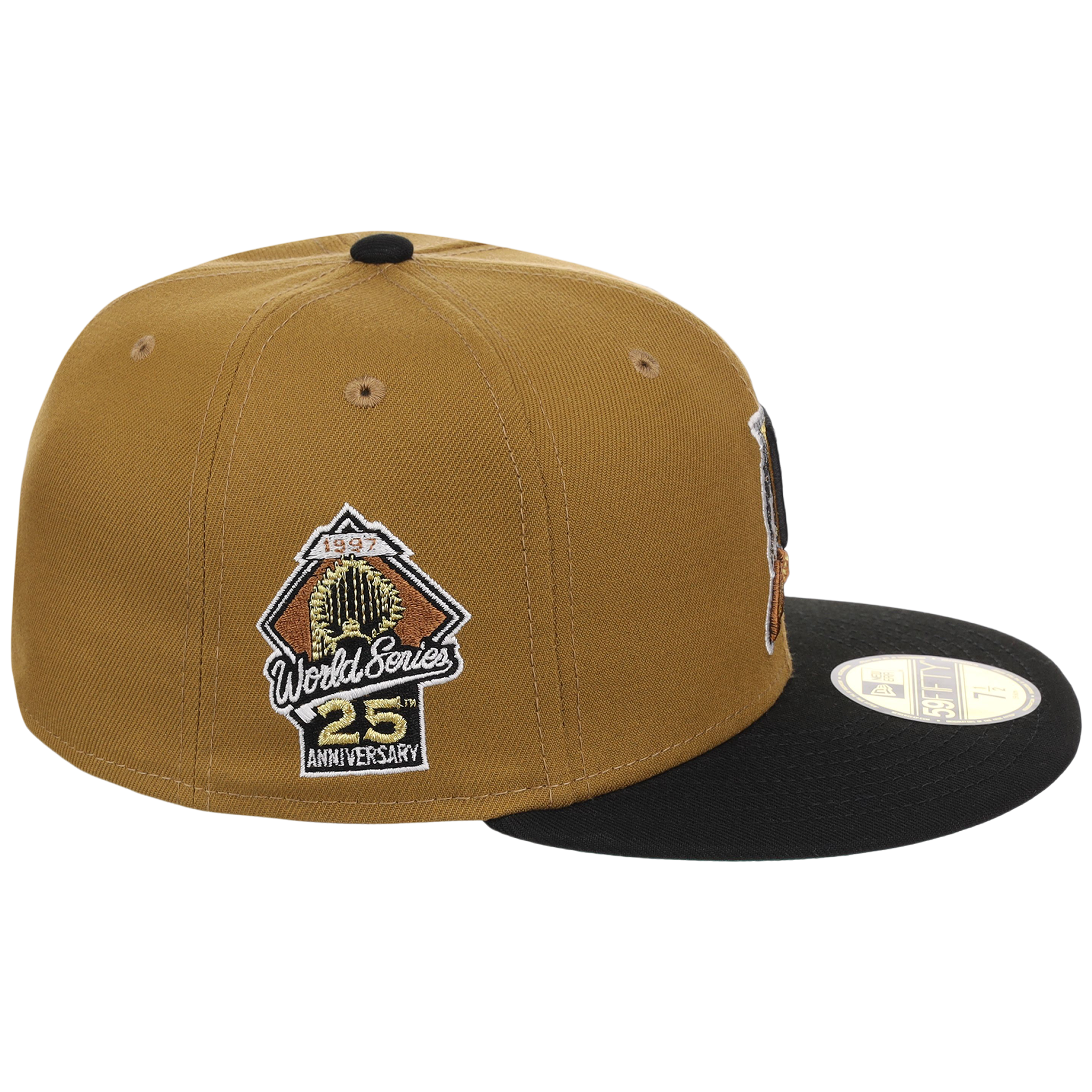Florida Marlins The Chamber New Era 59FIFTY - Gold/Black