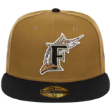 Florida Marlins The Chamber New Era 59FIFTY - Gold/Black