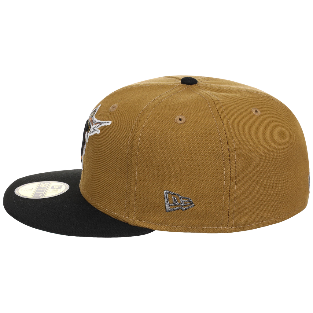 Florida Marlins The Chamber New Era 59FIFTY - Gold/Black