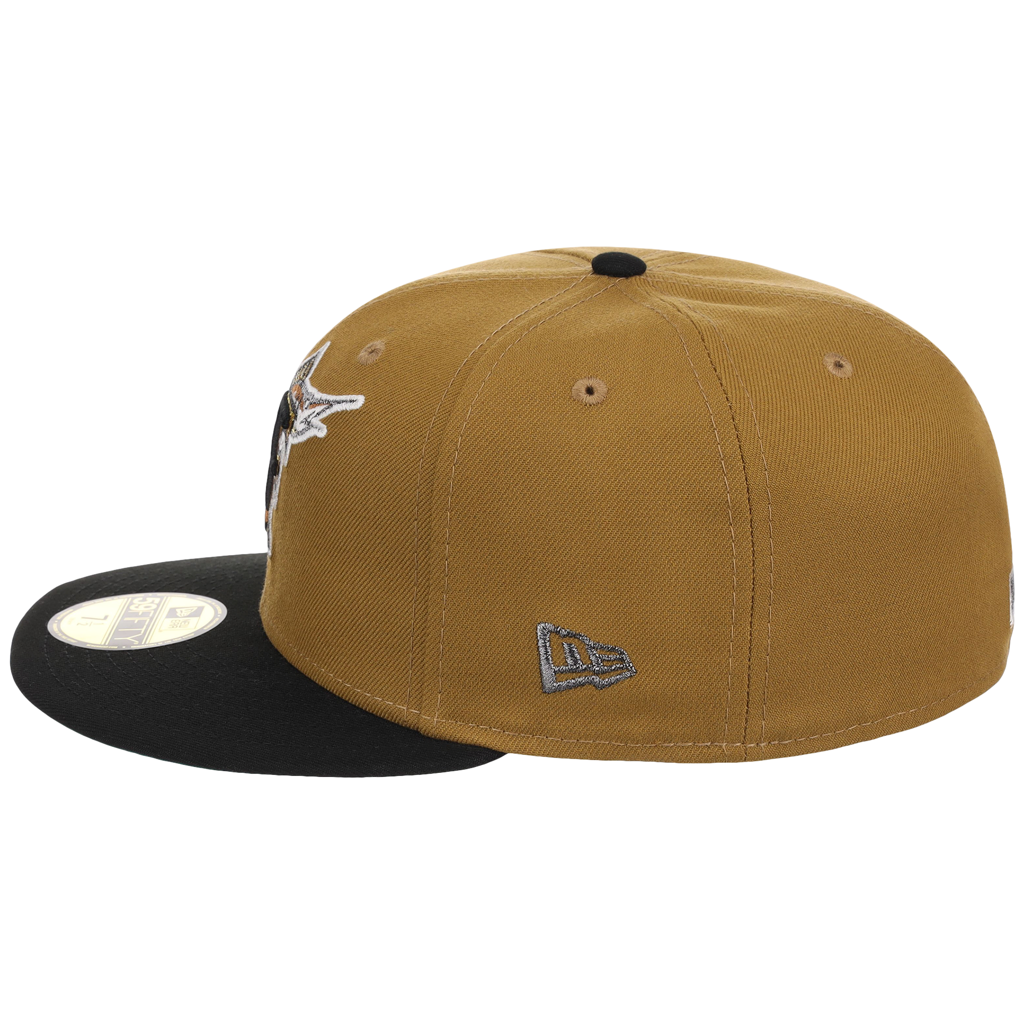Florida Marlins The Chamber New Era 59FIFTY - Gold/Black