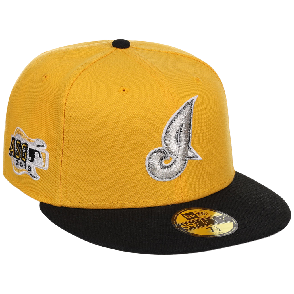 Cleveland Indians The Chamber New Era 59FIFTY - Golden Yellow/Black