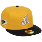 Cleveland Indians The Chamber New Era 59FIFTY - Golden Yellow/Black