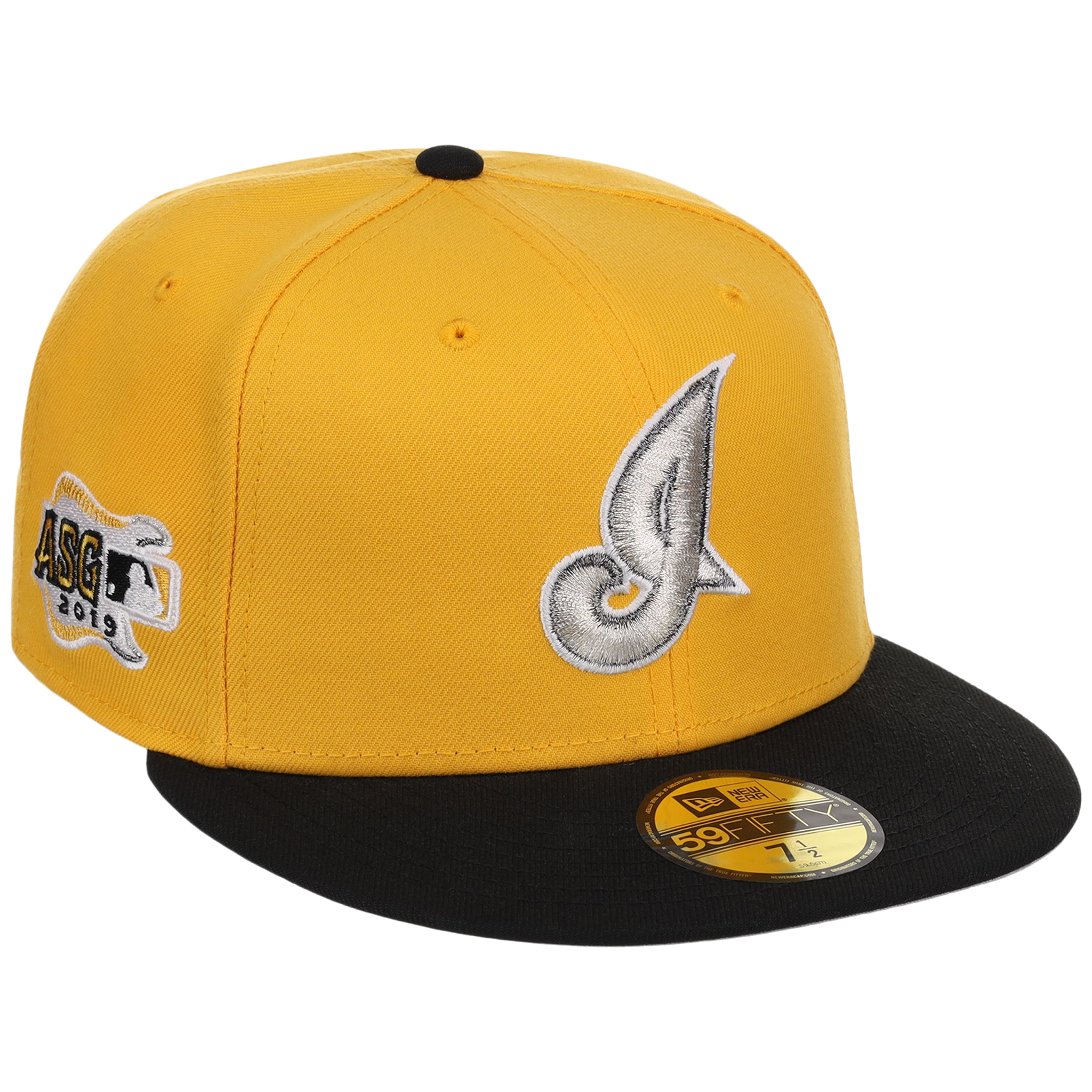 Cleveland Indians The Chamber New Era 59FIFTY - Golden Yellow/Black