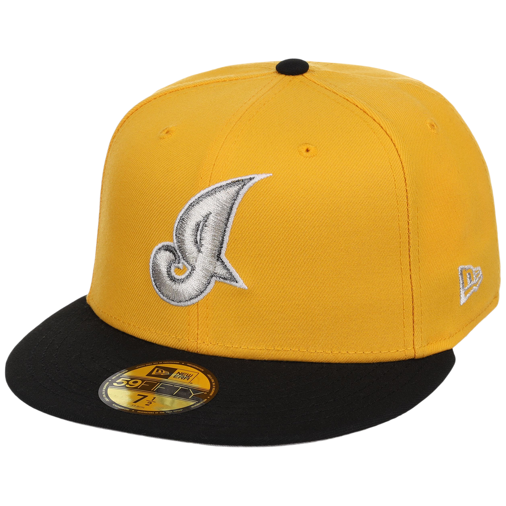 Cleveland Indians The Chamber New Era 59FIFTY - Golden Yellow/Black