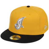 Cleveland Indians The Chamber New Era 59FIFTY - Golden Yellow/Black