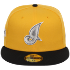 Cleveland Indians The Chamber New Era 59FIFTY - Golden Yellow/Black