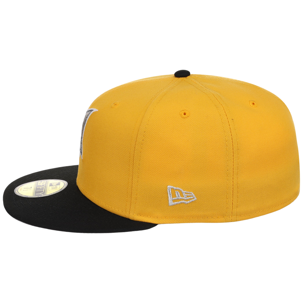 Cleveland Indians The Chamber New Era 59FIFTY - Golden Yellow/Black