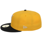 Cleveland Indians The Chamber New Era 59FIFTY - Golden Yellow/Black